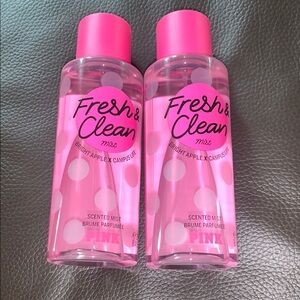 Pink Victoria’s Secret Fresh & Clean qty 2